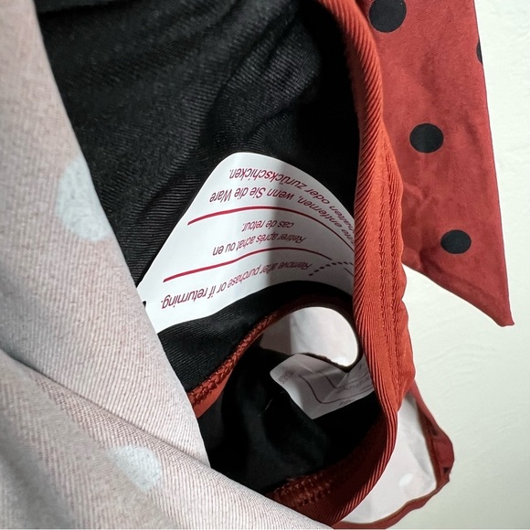 NWT Lands' End Chlorine-Resistant Sweetheart Swin Dress One Piece Swimsuit Sz 2 - Picture 4 of 10